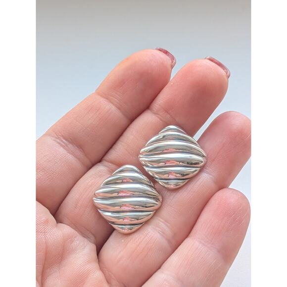 David Yurman Square Cable Cufflinks in 925 Sterling Silver